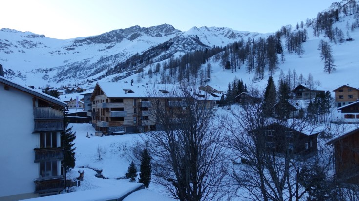 From the hotel Falknerei Galina in Malbun