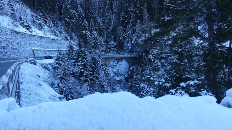Bridge on the road up from Zell am Ziller to Gerlos